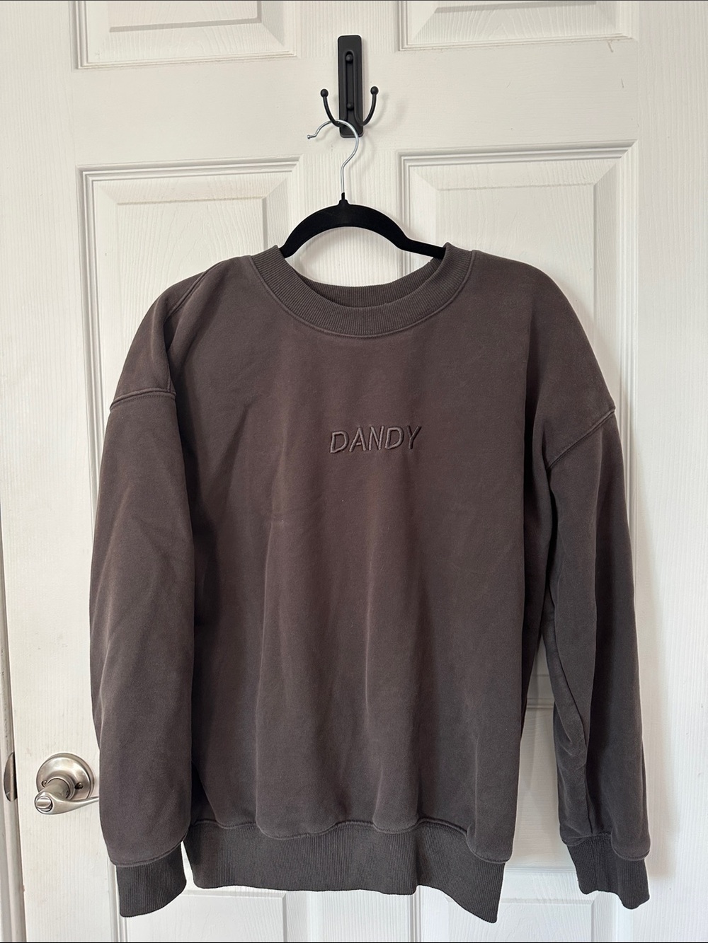 Women’s dandy let’s watch the sunset Crewneck Sweatshirt in Charcoal